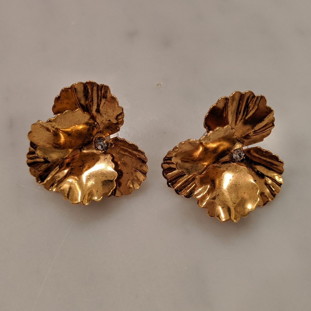 Jennifer Behr Pansy earrings